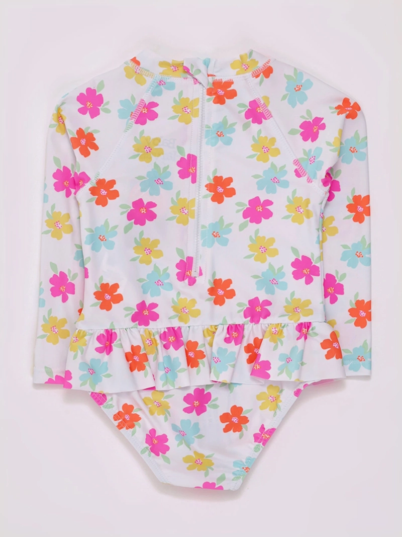 TRAJE DE BAÑO NIÑA BABY HARVEST UV ENTERO MANGA LARGA - 2