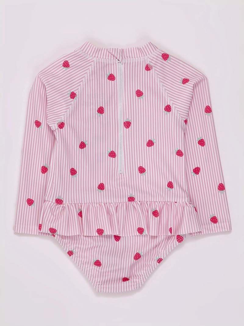 TRAJE DE BAÑO NIÑA BABY HARVEST UV ENTERO MANGA LARGA - 2