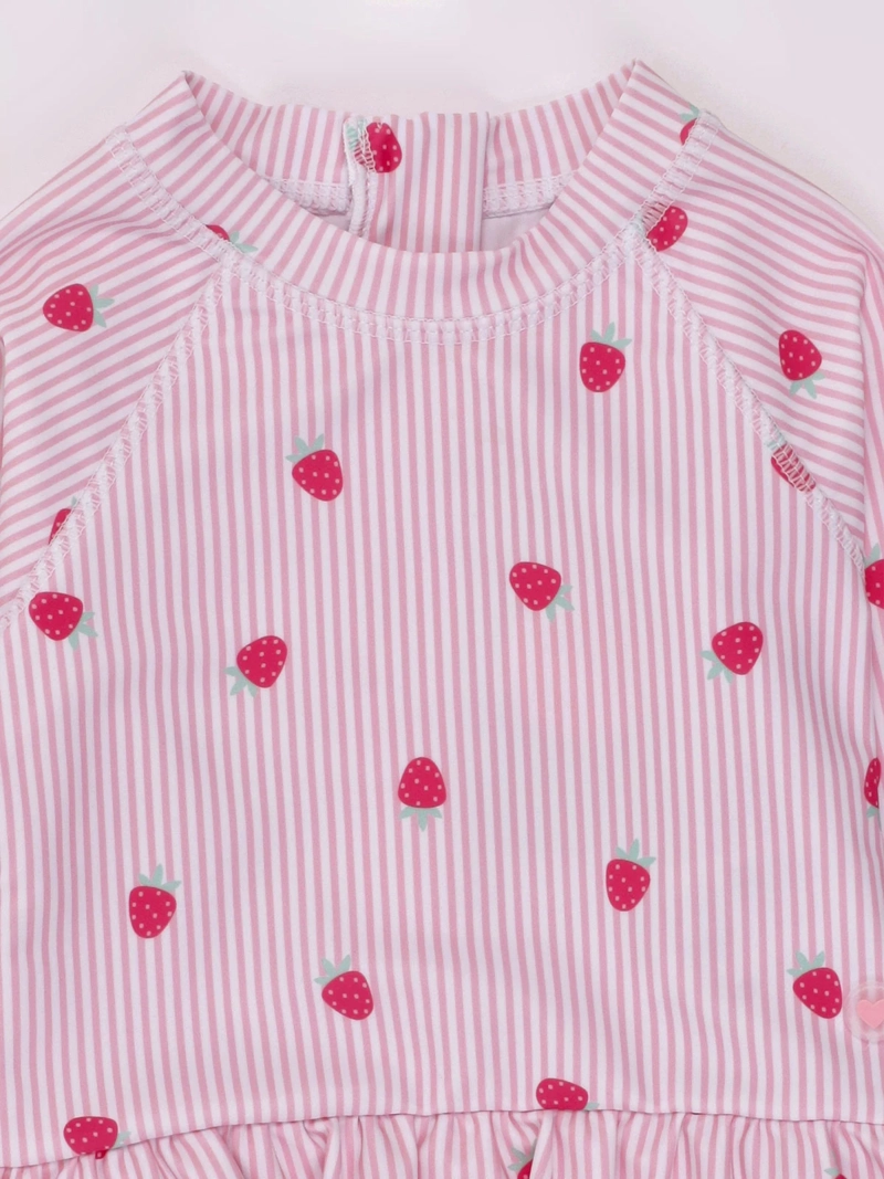 TRAJE DE BAÑO NIÑA BABY HARVEST UV ENTERO MANGA LARGA - 3