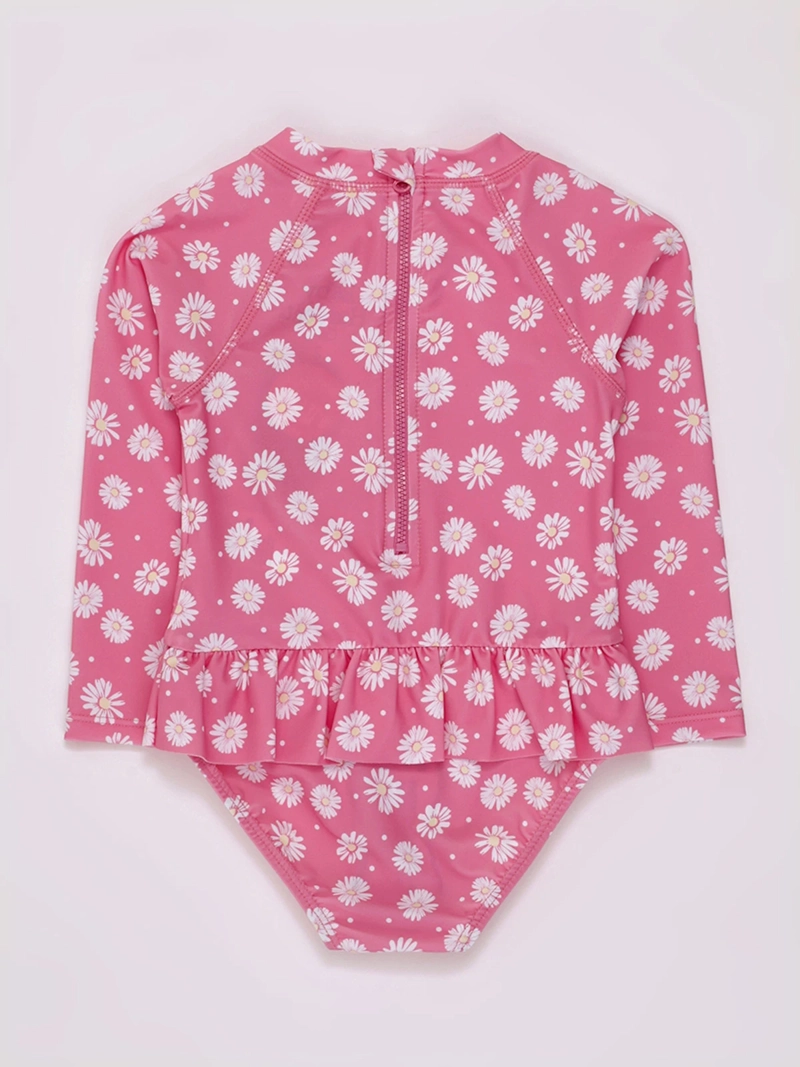 TRAJE DE BAÑO NIÑA BABY HARVEST UV ENTERO MANGA LARGA - 2