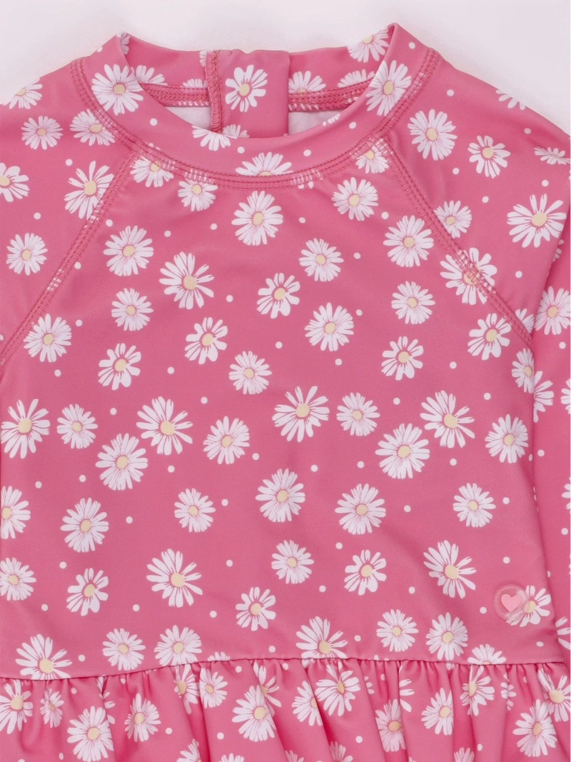 TRAJE DE BAÑO NIÑA BABY HARVEST UV ENTERO MANGA LARGA - 3
