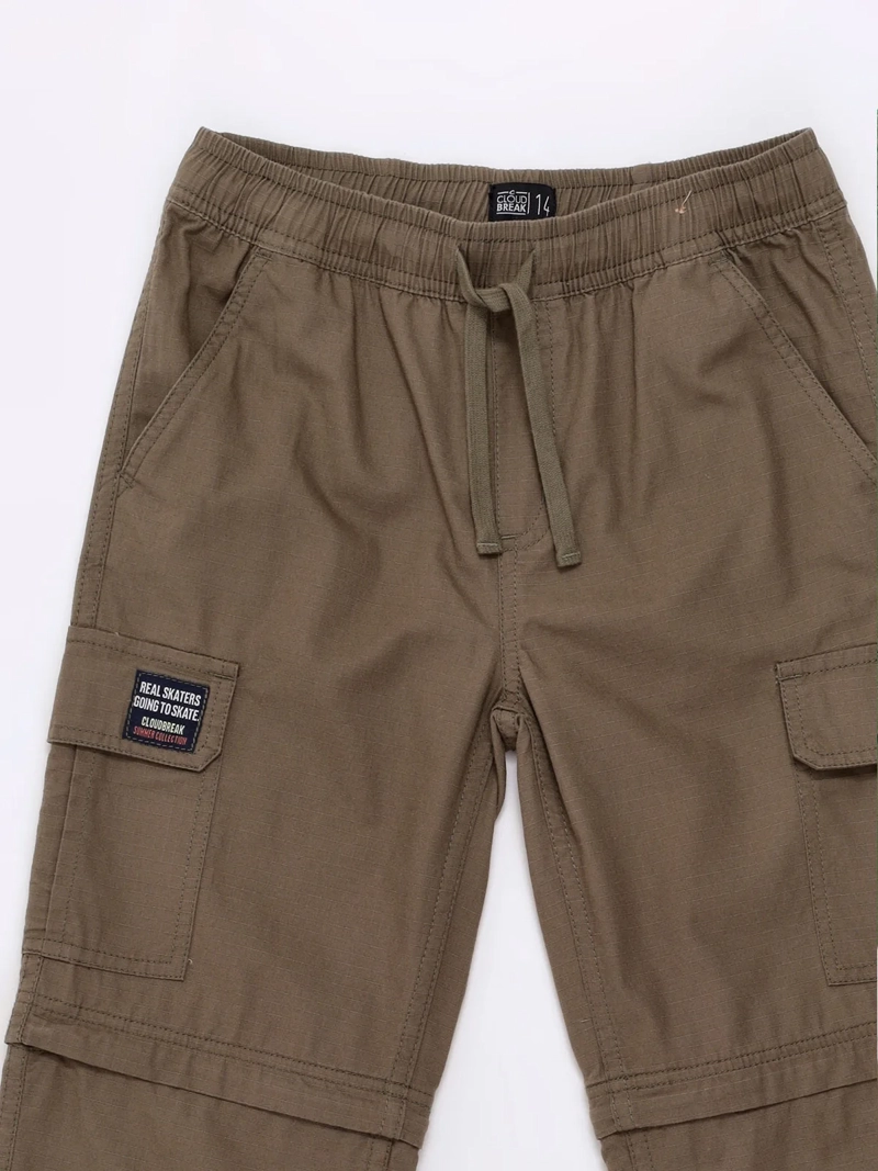 PANTALÓN NIÑO CLOUDBREAK ALGODÓN DESMONTABLE - 3