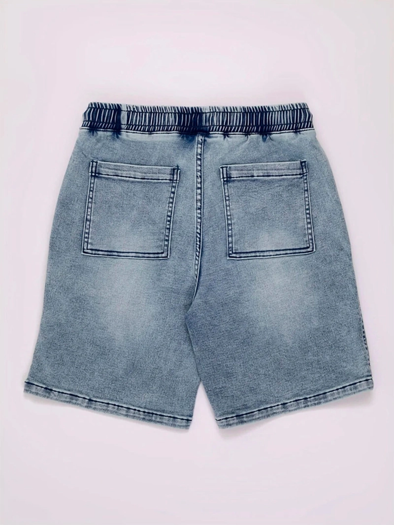 SHORT NIÑO CLOUDBREAK DENIM ALGODÓN - 4