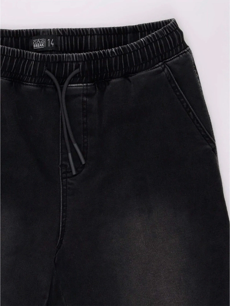 SHORT NIÑO CLOUDBREAK DENIM ALGODÓN - 5