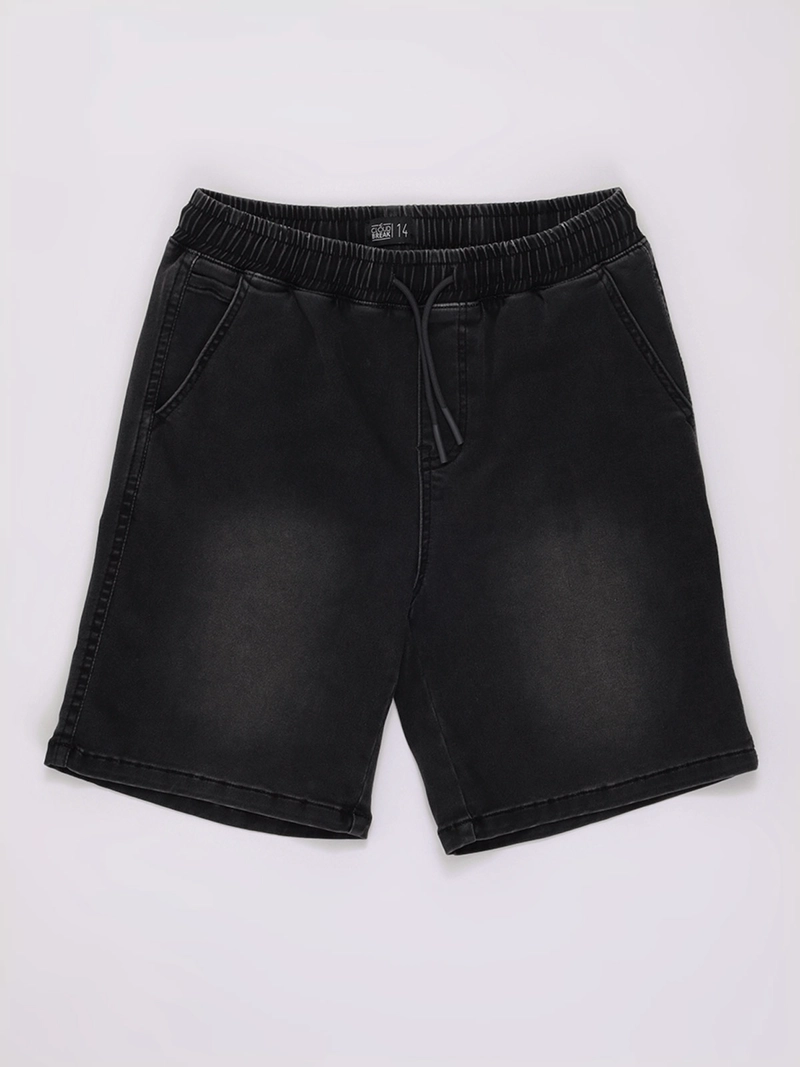 SHORT NIÑO CLOUDBREAK DENIM ALGODÓN