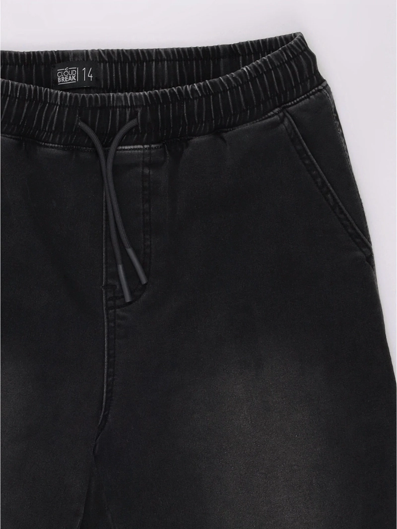 SHORT NIÑO CLOUDBREAK DENIM ALGODÓN - 3