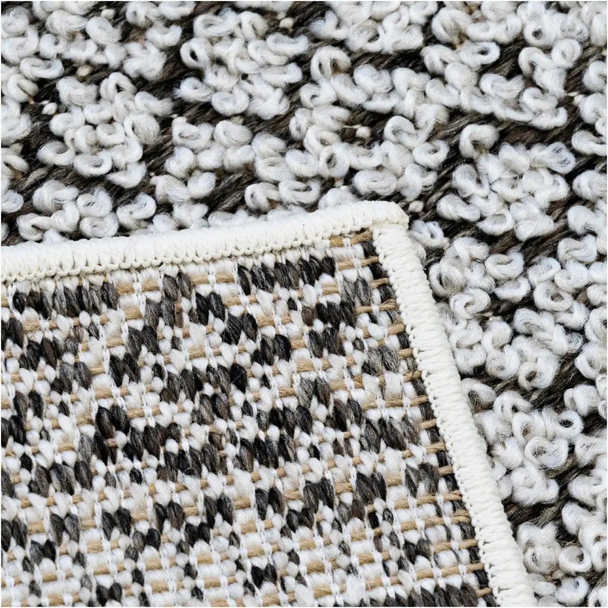 ALFOMBRA DORAL ANKARA 60X100 CM PEBBLE - 3