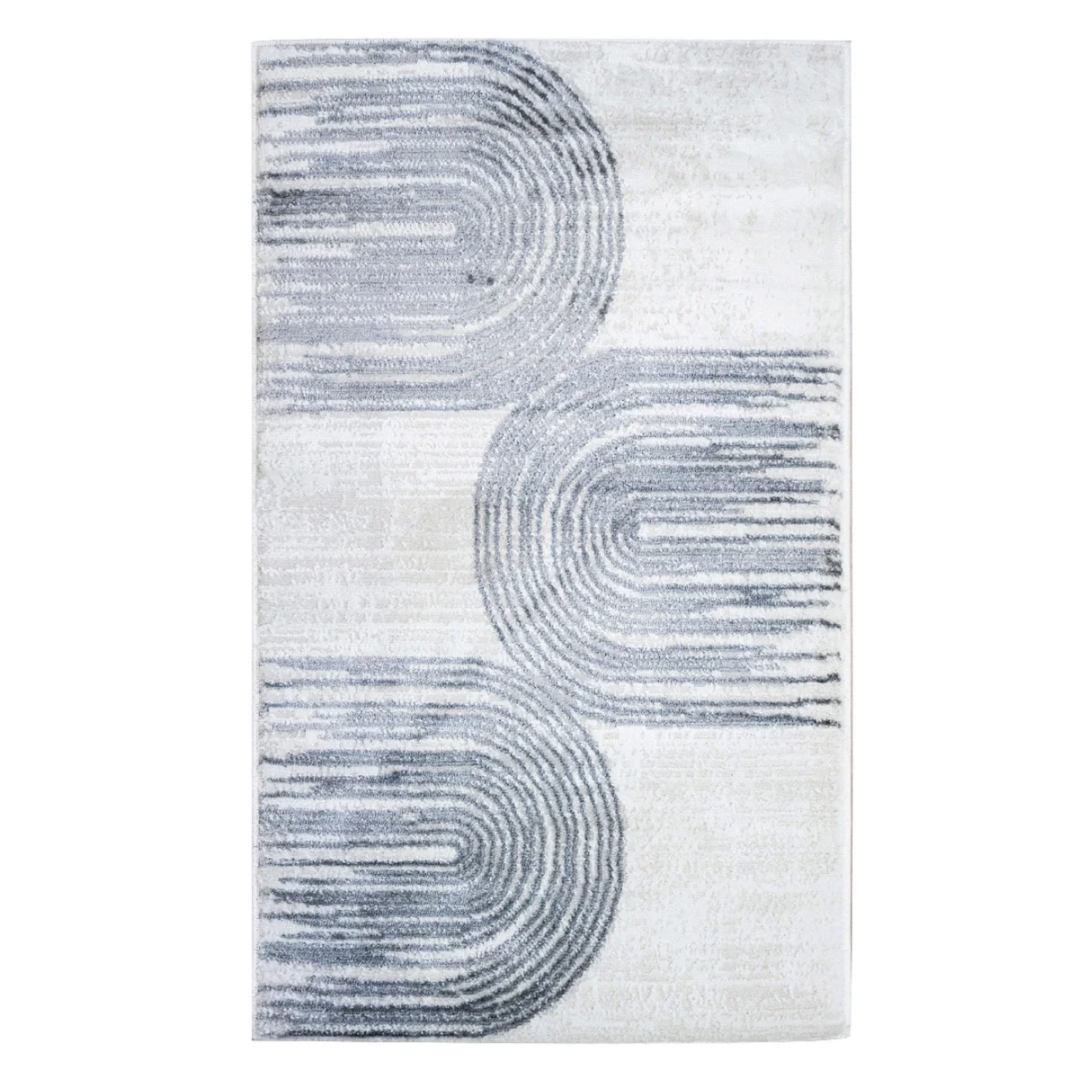 ALFOMBRA DORAL BAREIN 60X100 CM GRIS/CRUDO