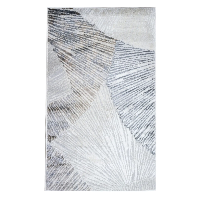 ALFOMBRA DORAL BAREIN 170X230 CM GRIS/CRUDO - 1