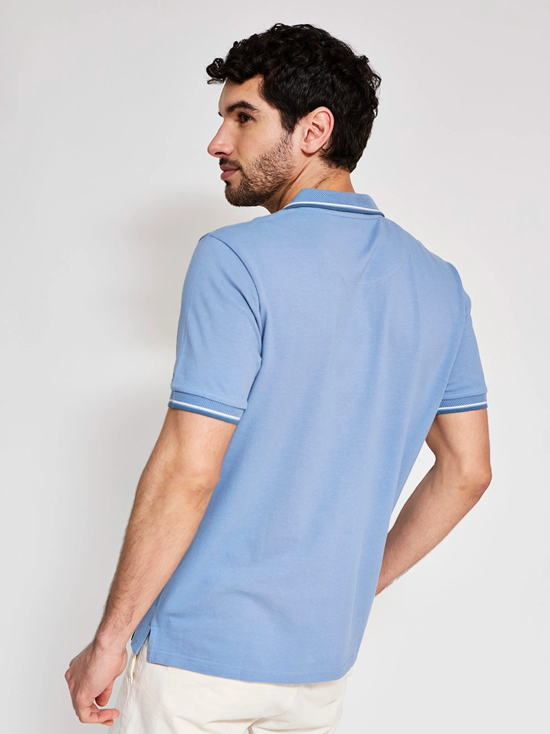 POLERA HOMBRE REGATTA ALGODÓN MANGA CORTA PIQUÉ - 2