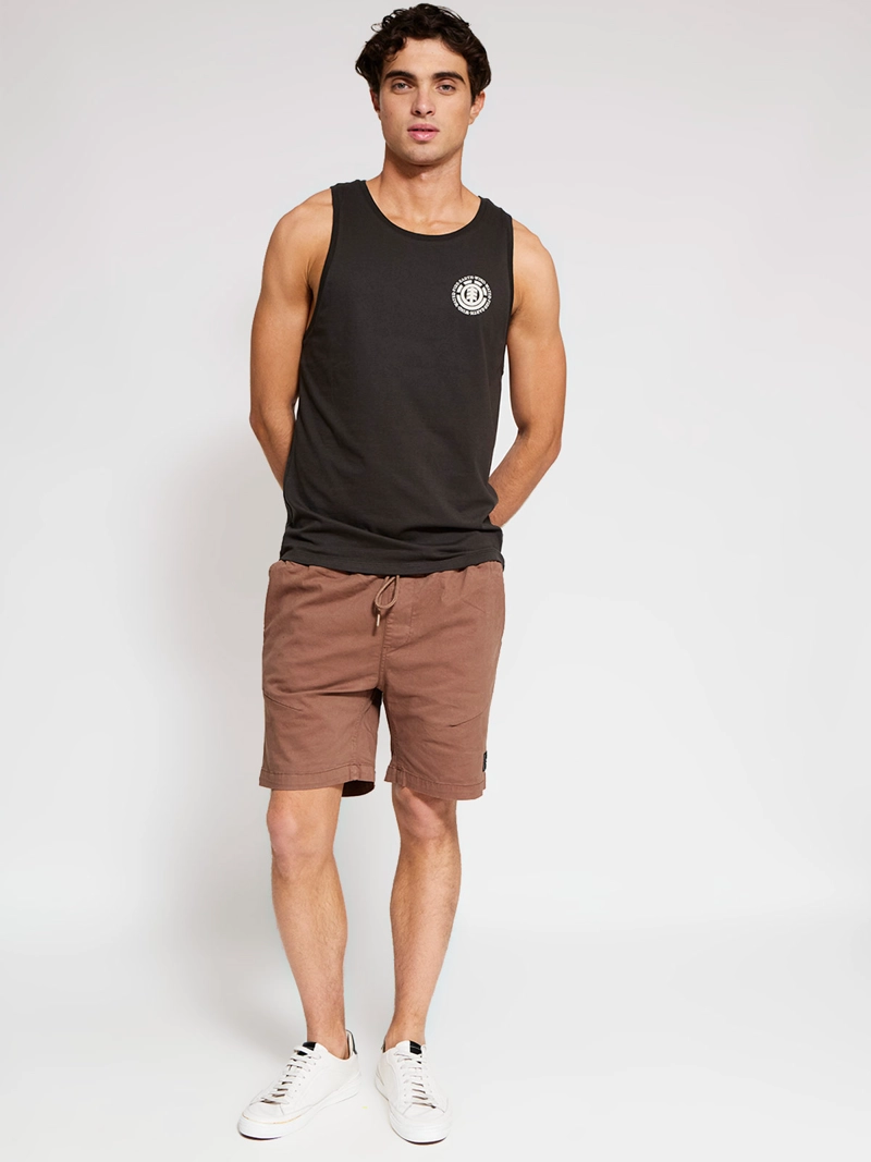 POLERA HOMBRE ELEMENT ALGODÓN SIN MANGAS BÁSICA - 4