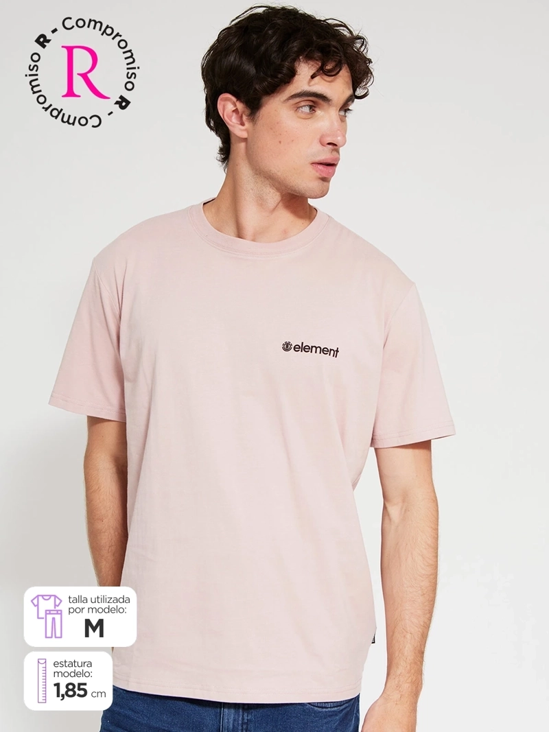POLERA HOMBRE ELEMENT ALGODÓN MANGA CORTA PRINT - 1