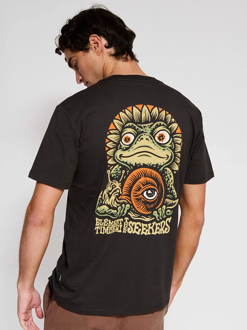 POLERA HOMBRE ELEMENT ALGODÓN MANGA CORTA PRINT - 2
