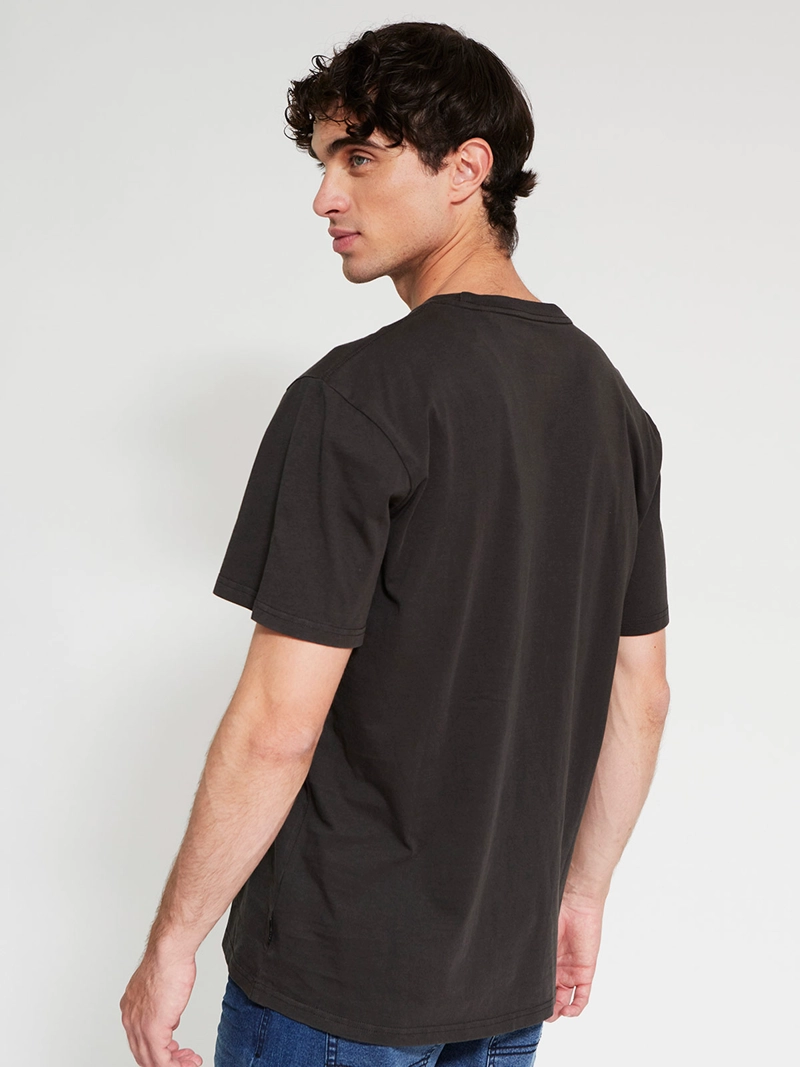 POLERA HOMBRE ELEMENT ALGODÓN MANGA CORTA BORDADO - 2
