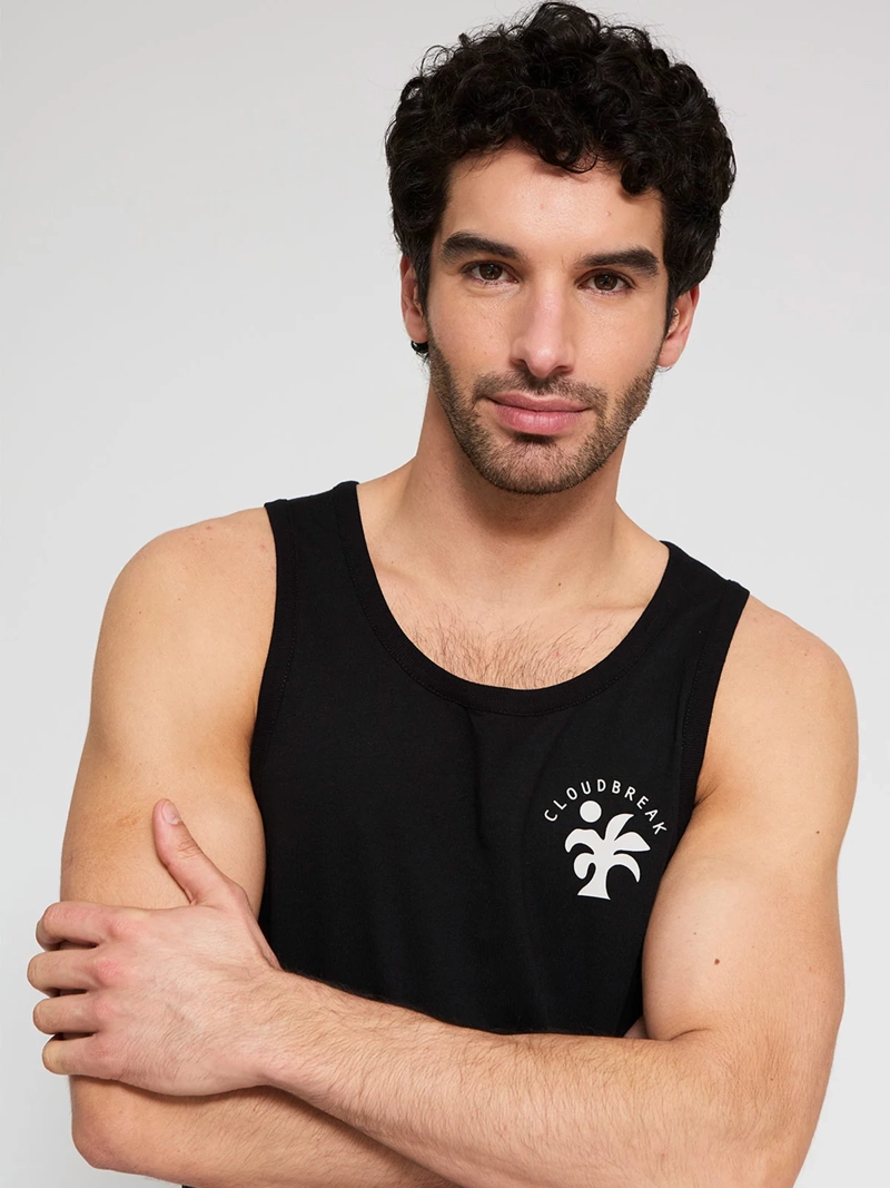 POLERA HOMBRE CLOUDBREAK ALGODÓN PRINT - 3