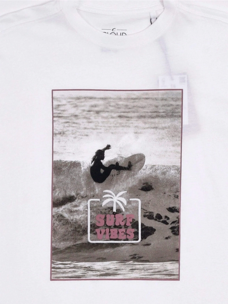 POLERA NIÑO CLOUDBREAK MANGA CORTA SURF - 5