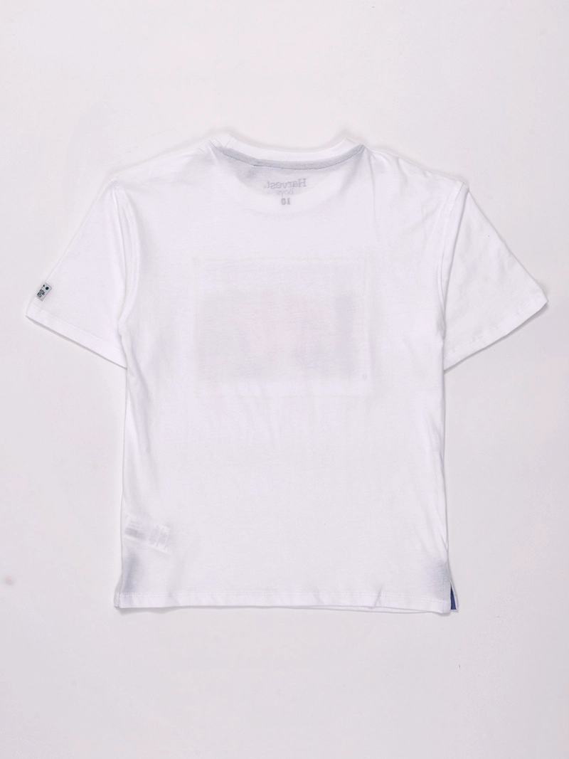 POLERA NIÑO HARVEST MANGA CORTA ALGODÓN - 2