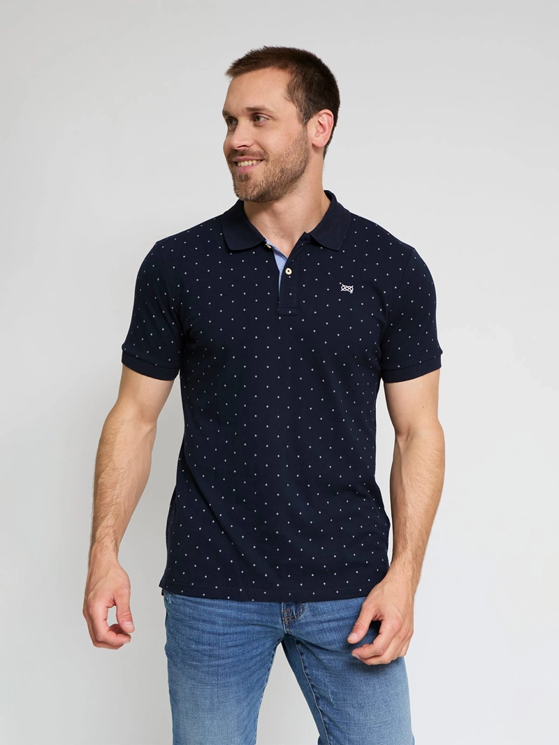 POLERA HOMBRE REGATTA ALGODÓN CUELLO PIQUE