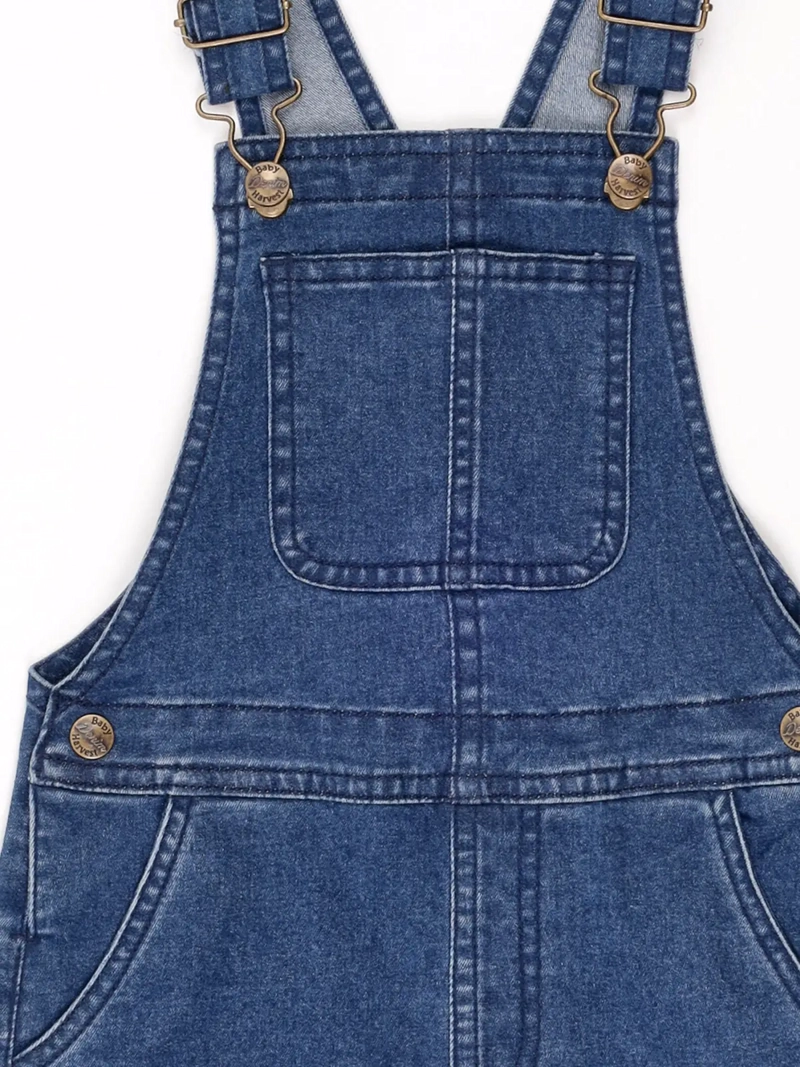 JARDINERA NIÑO BABY HARVEST ALGODÓN CORTA - 5