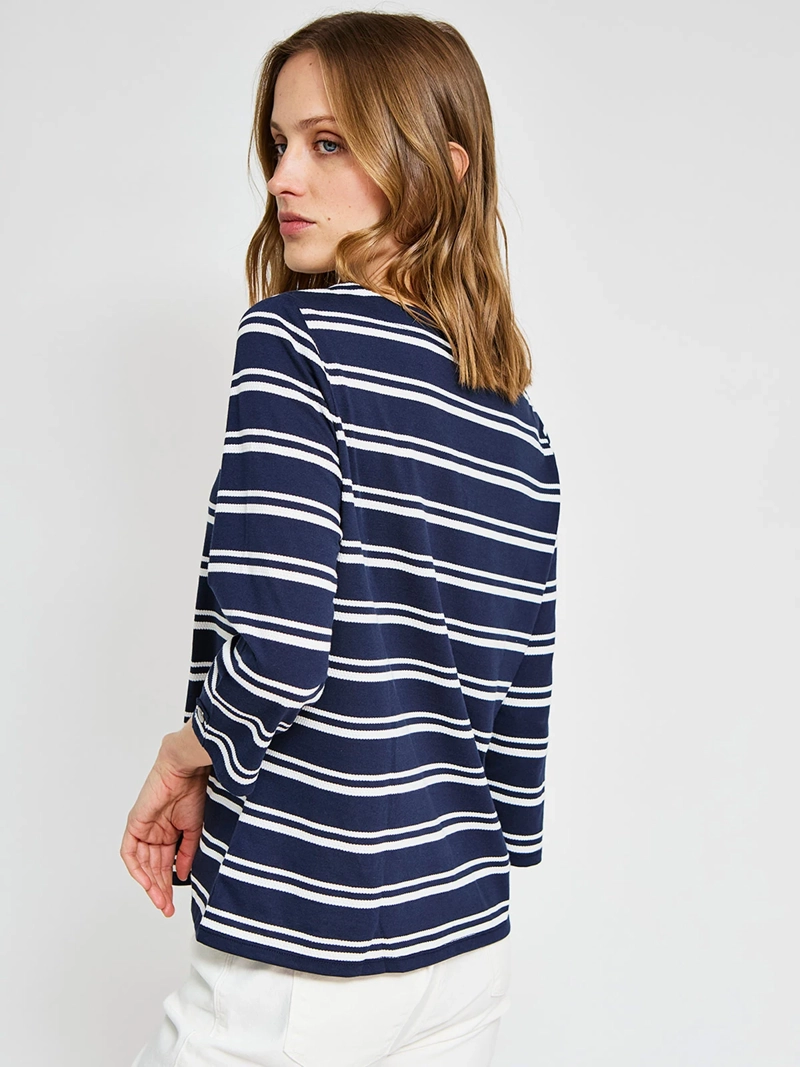 POLERA MUJER AZIZ ALGODÓN MANGA 3/4 - 2