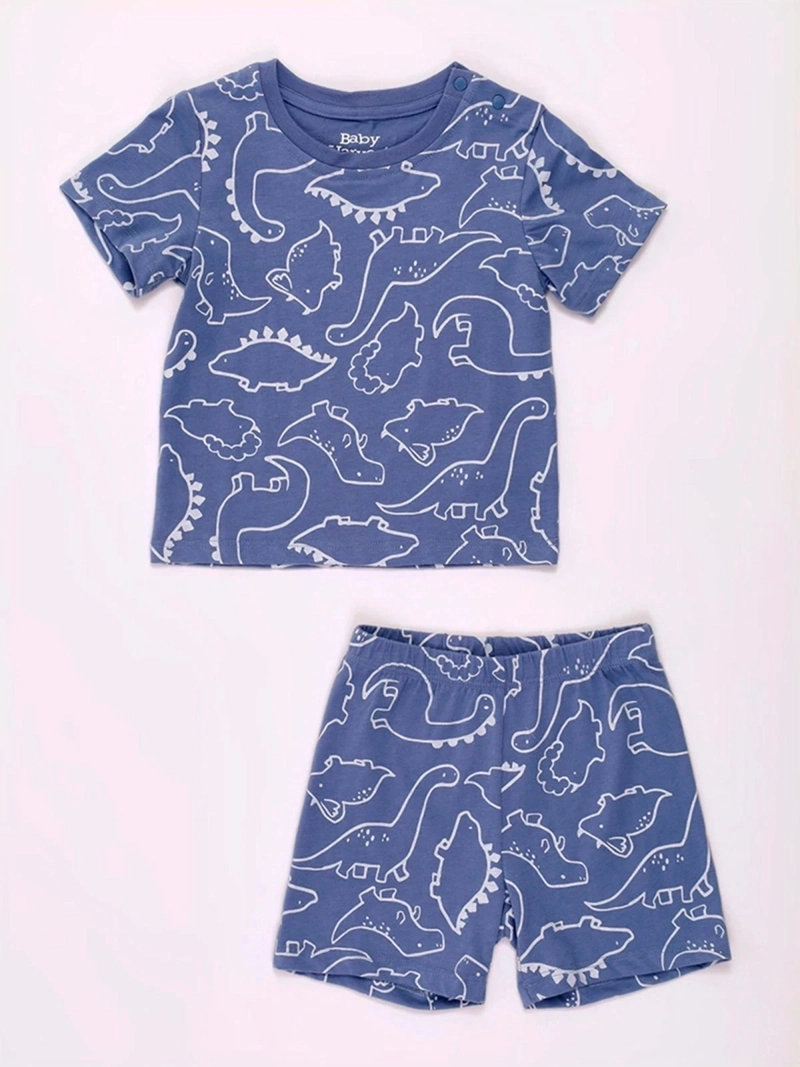 PIJAMA NIÑO BABY HARVEST POLERA MANGA CORTA Y SHORT  - 3