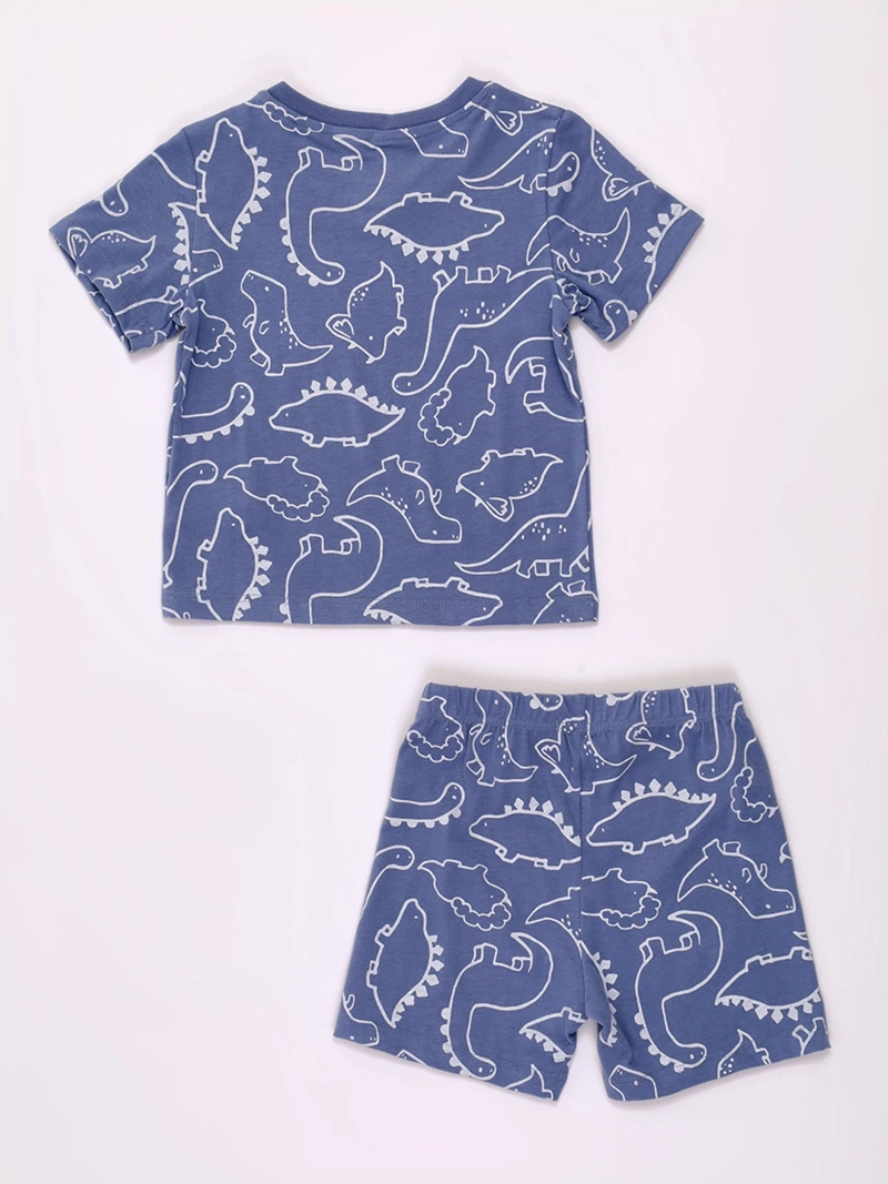 PIJAMA NIÑO BABY HARVEST POLERA MANGA CORTA Y SHORT  - 2