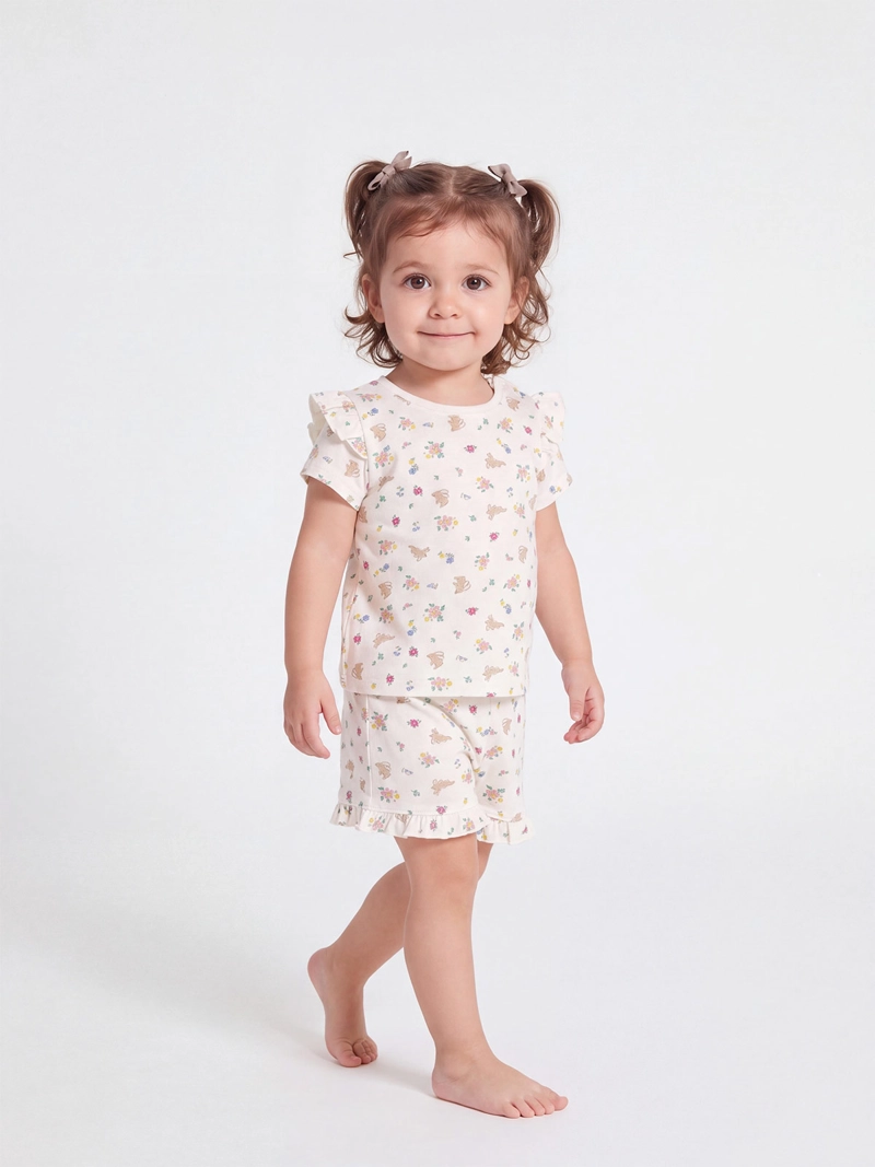 PIJAMA NIÑO BABY HARVEST POLERA MANGA CORTA Y SHORT