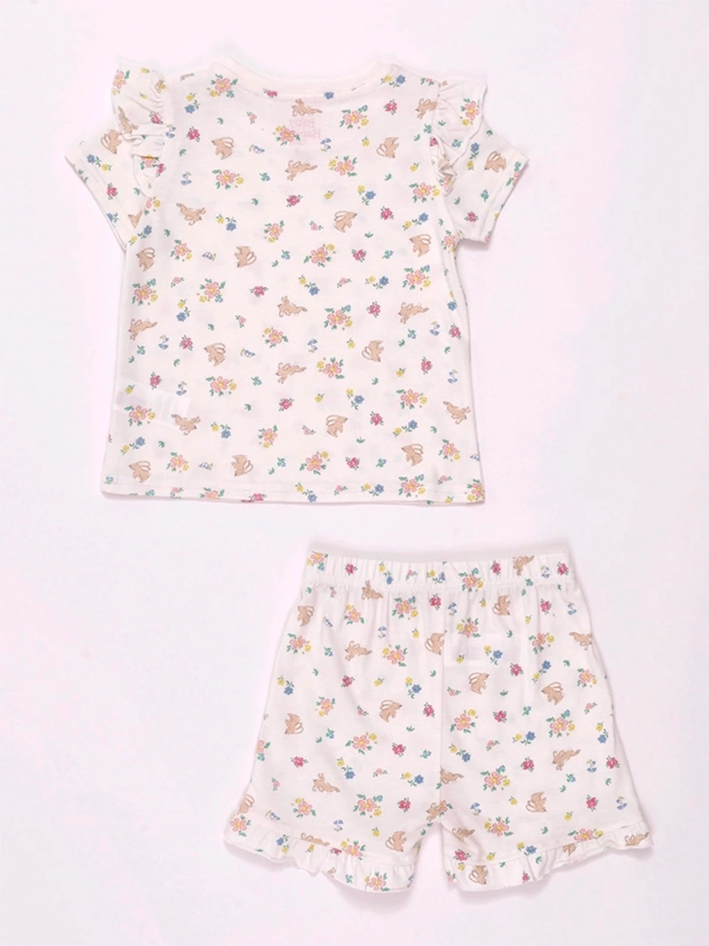 PIJAMA NIÑO BABY HARVEST POLERA MANGA CORTA Y SHORT  - 4