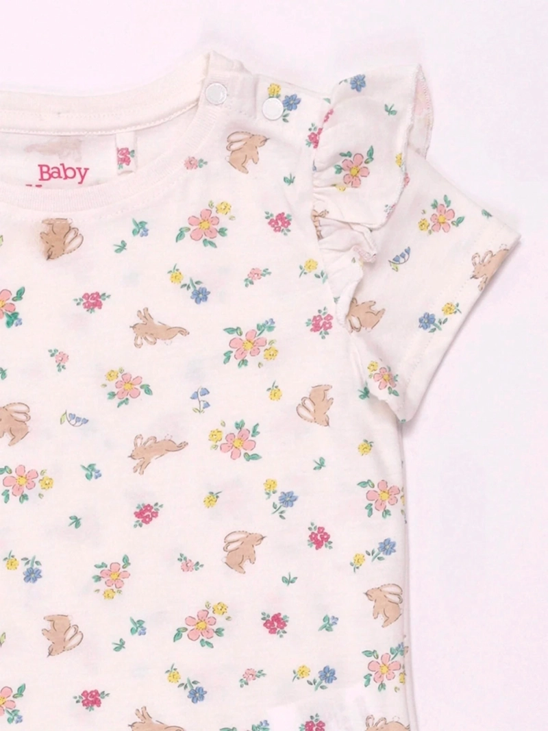 PIJAMA NIÑO BABY HARVEST POLERA MANGA CORTA Y SHORT  - 5