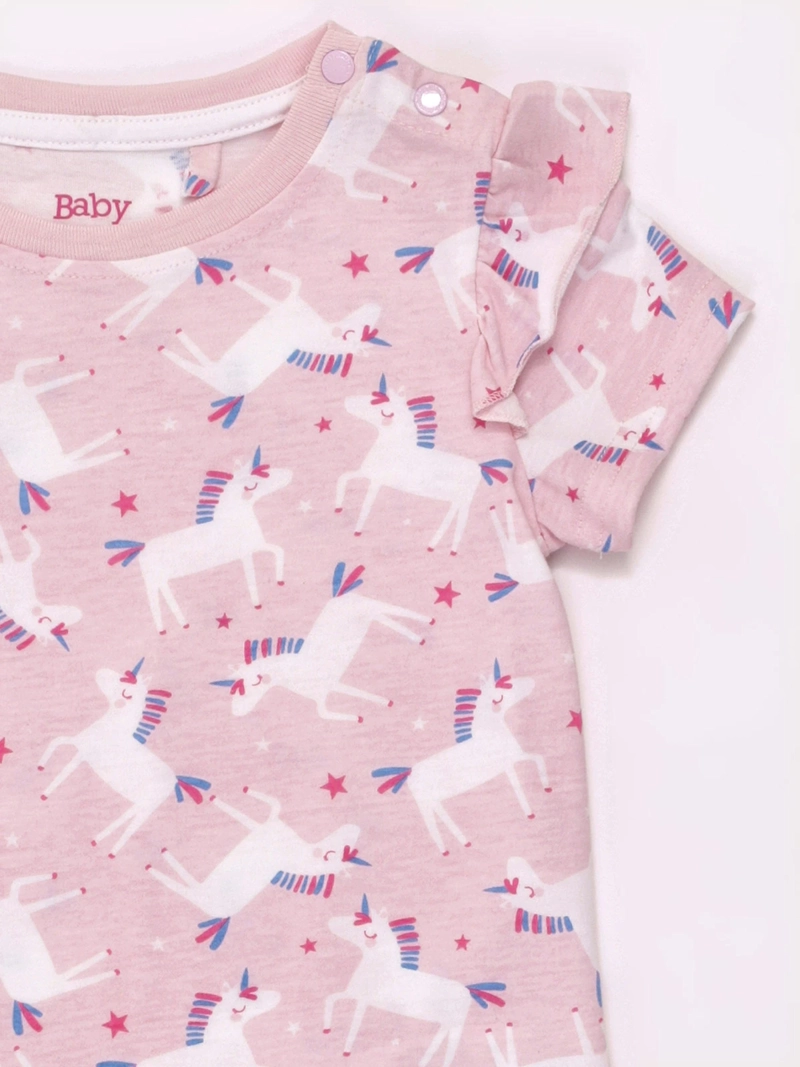 PIJAMA NIÑO BABY HARVEST POLERA MANGA CORTA Y SHORT  - 3