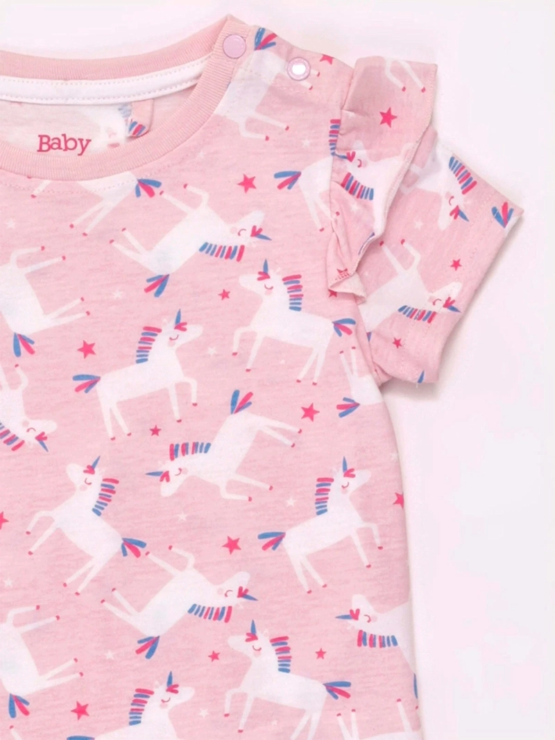PIJAMA NIÑO BABY HARVEST POLERA MANGA CORTA Y SHORT  - 5