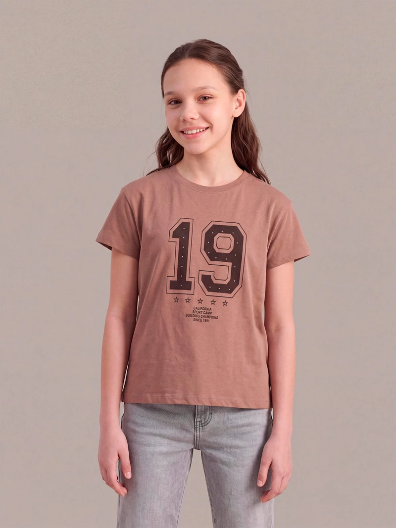 POLERA NIÑA INDEX TEEN OVERSIZE MANGA CORTA - 1