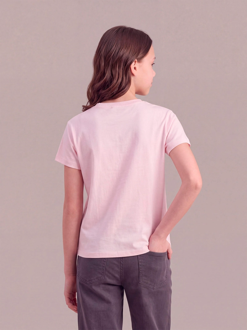POLERA NIÑA INDEX TEEN OVERSIZE MANGA CORTA - 2