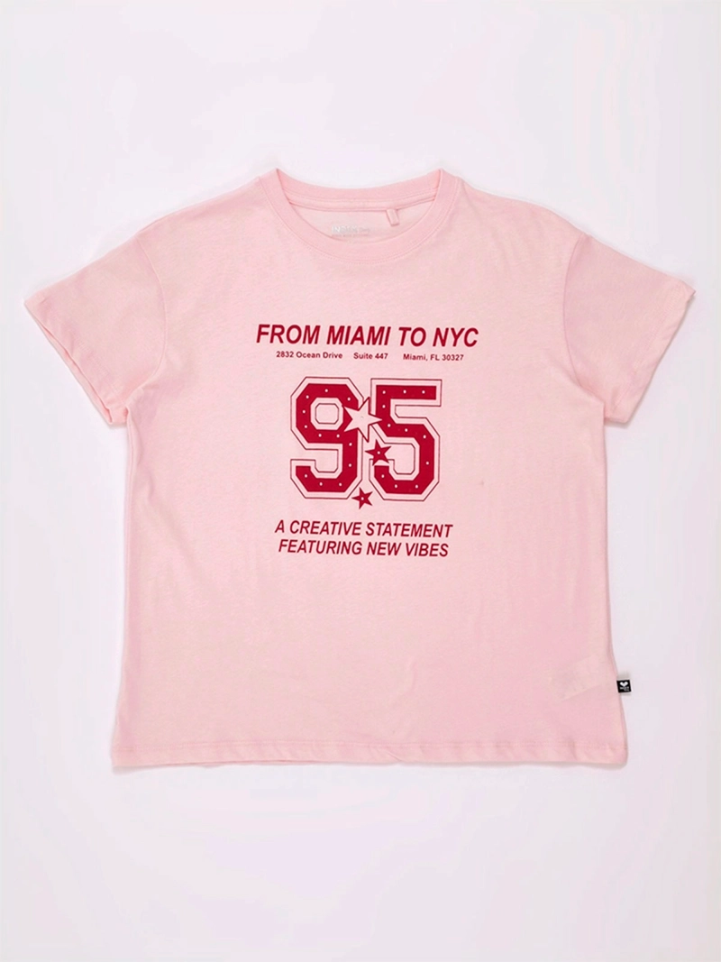 POLERA NIÑA INDEX TEEN OVERSIZE MANGA CORTA - 3