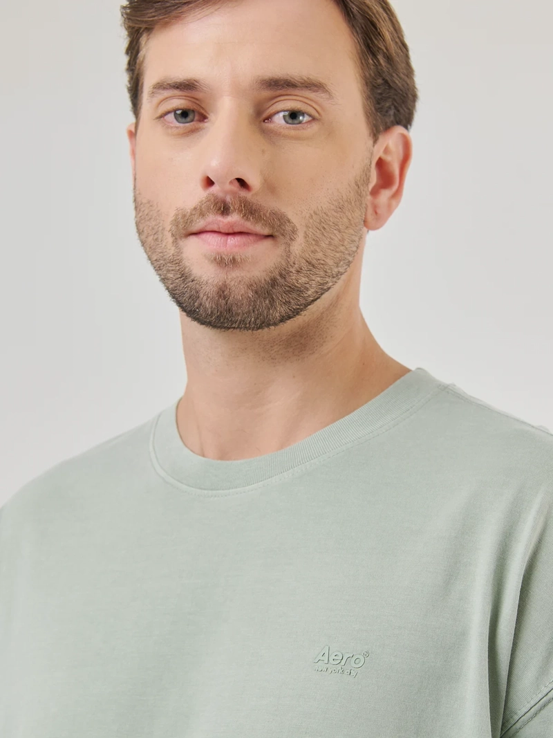 POLERA HOMBRE AEROPOSTALE ALGODÓN BOXY FIT - 4