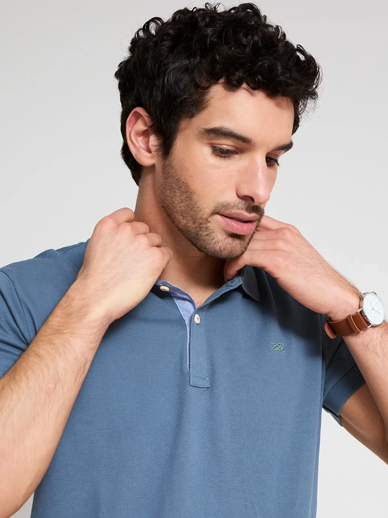 POLERA HOMBRE REGATTA ALGODÓN CUELLO PIQUE - 3