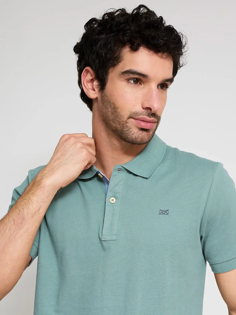 POLERA HOMBRE REGATTA ALGODÓN CUELLO PIQUE - 3