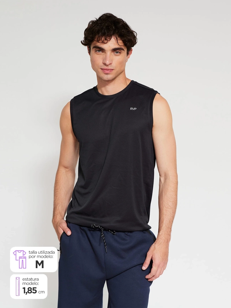 POLERA HOMBRE REVUP SIN MANGAS