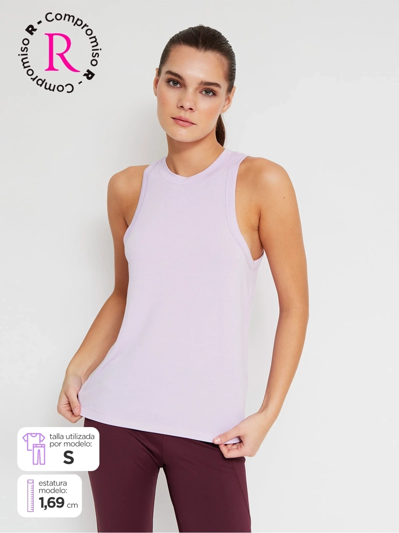 POLERA MUJER REVUP SIN MANGAS