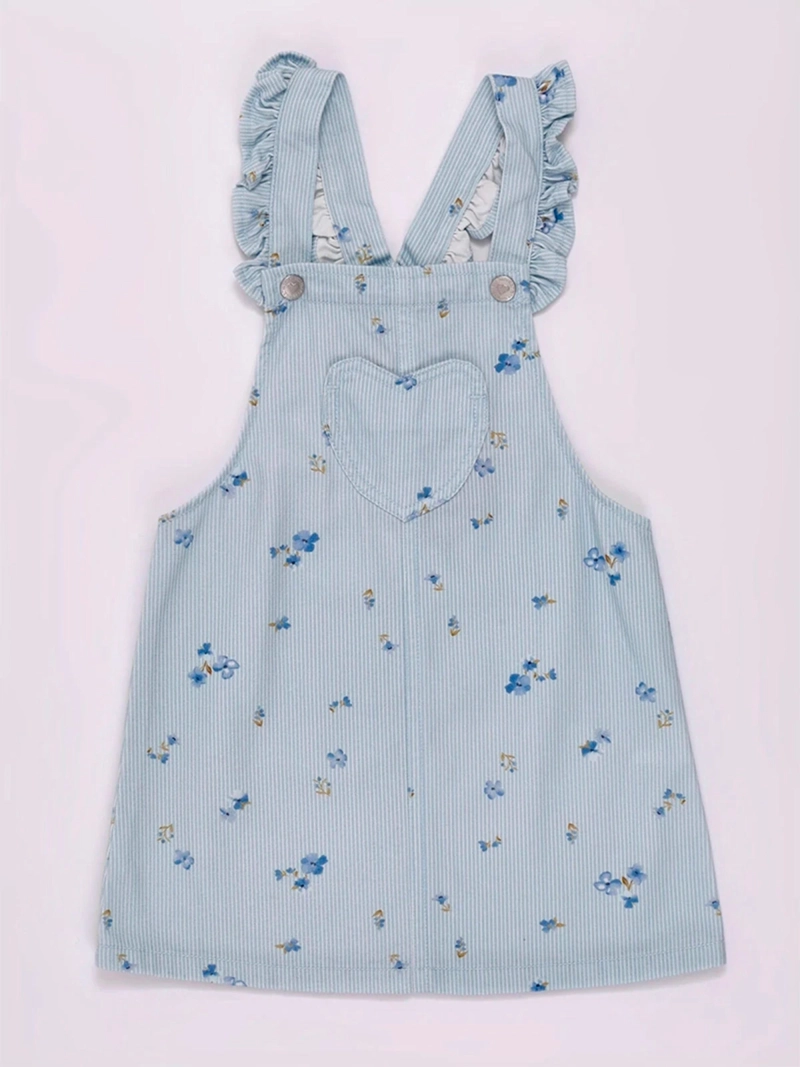 JARDINERA FALDA NIÑA BABY HARVEST ALGODÓN ESTAMPADA  - 3