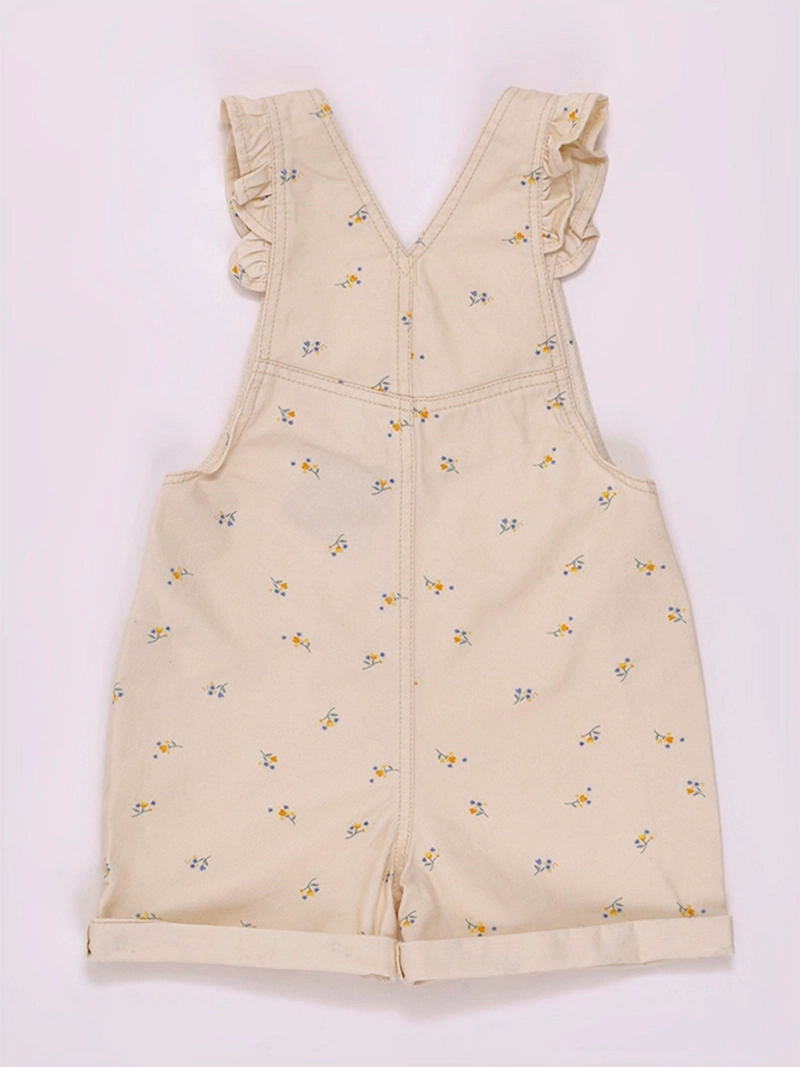 JARDINERA SHORT NIÑA BABY HARVEST ALGODÓN ESTAMPADA - 4