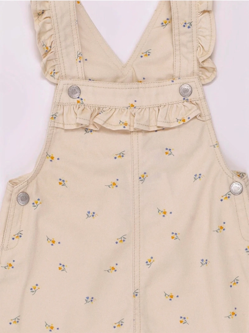 JARDINERA SHORT NIÑA BABY HARVEST ALGODÓN ESTAMPADA - 5