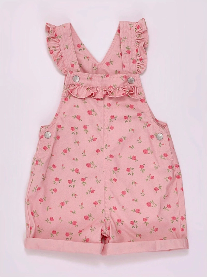 JARDINERA SHORT NIÑA BABY HARVEST ALGODÓN ESTAMPADA - 3