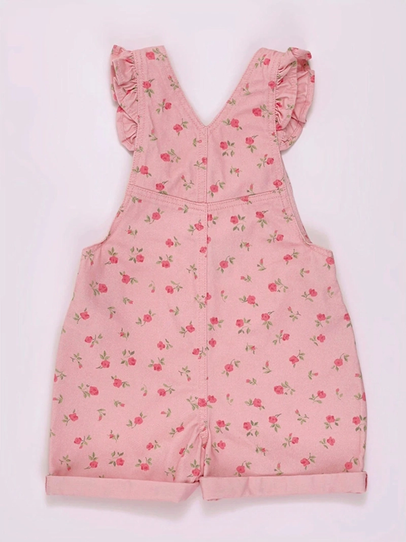 JARDINERA SHORT NIÑA BABY HARVEST ALGODÓN ESTAMPADA - 4