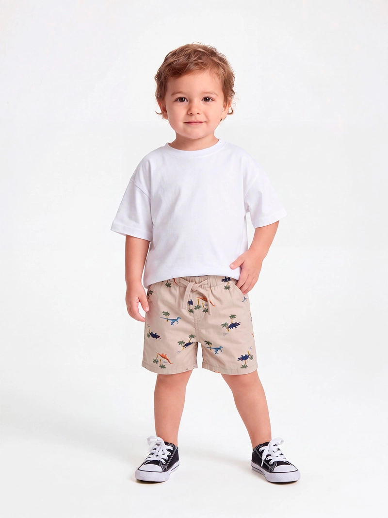 SHORT NIÑO BABY HARVEST ALGODÓN ESTAMPADO