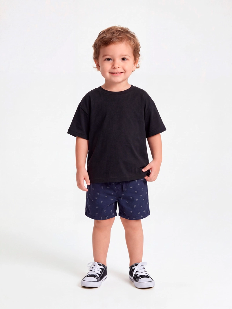 SHORT NIÑO BABY HARVEST ALGODÓN ESTAMPADO