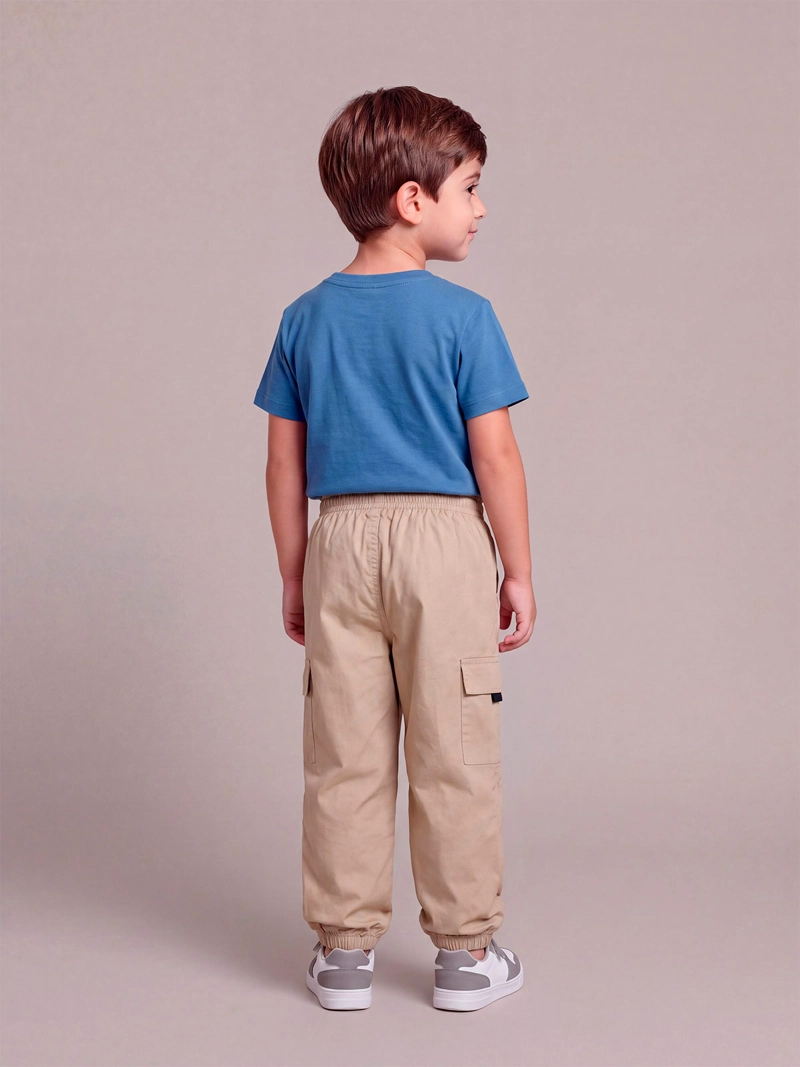 PANTALÓN NIÑO HARVEST ALGODÓN BOLSILLO - 2