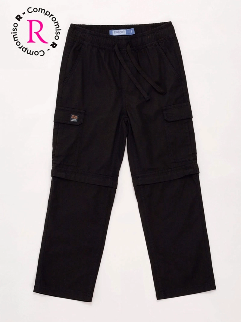 PANTALÓN NIÑO HARVEST ALGODÓN DESMONTABLE - 3