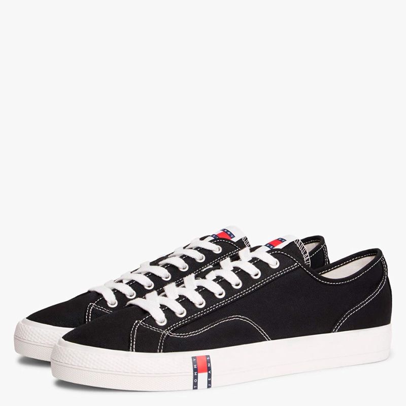 ZAPATILLAS HOMBRE TOMMY HILFIGER CASUALES NEGRO EM0EM01674BDS  - 2