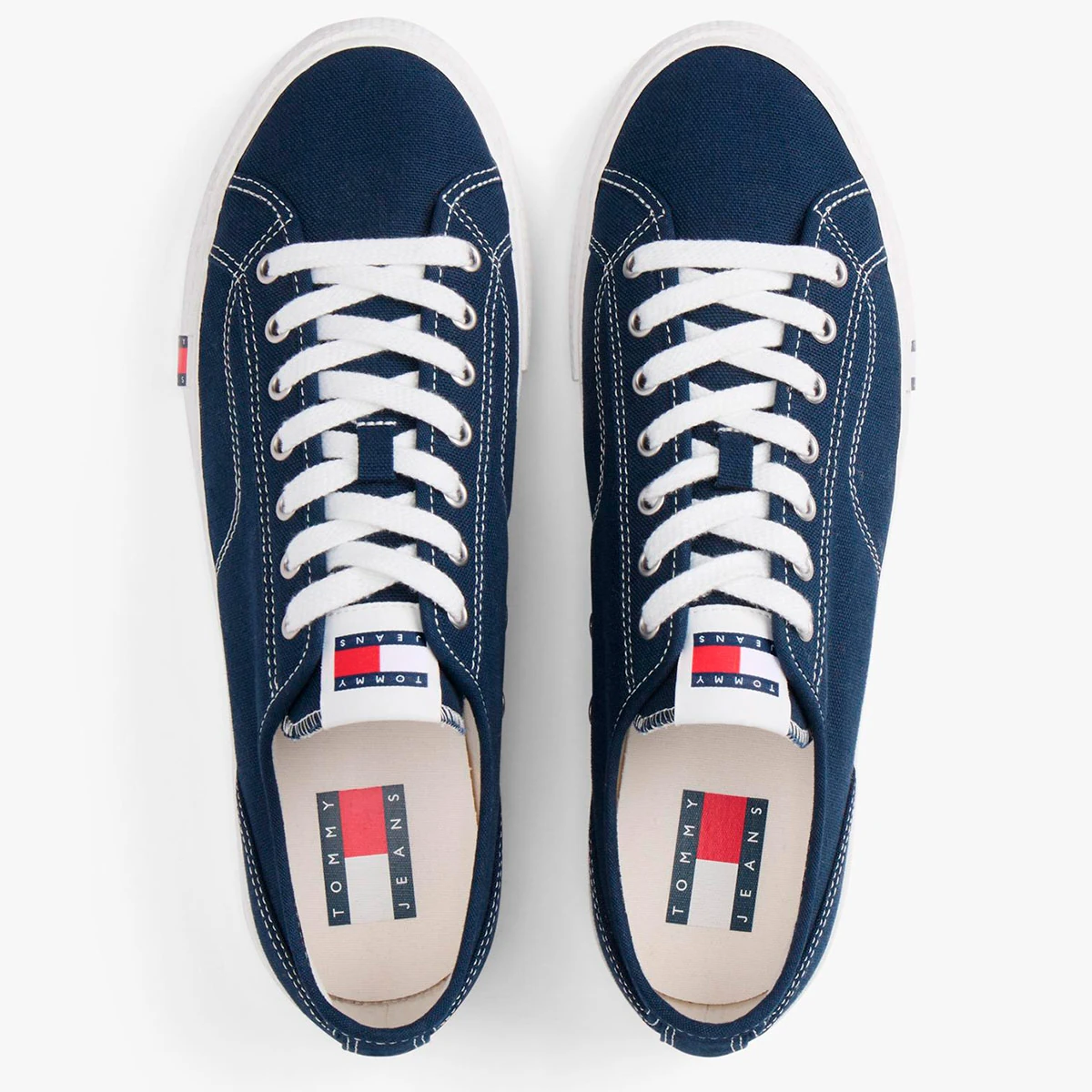 ZAPATILLAS HOMBRE TOMMY HILFIGER CASUALES AZUL MARINO EM0EM01674C1G  - 4